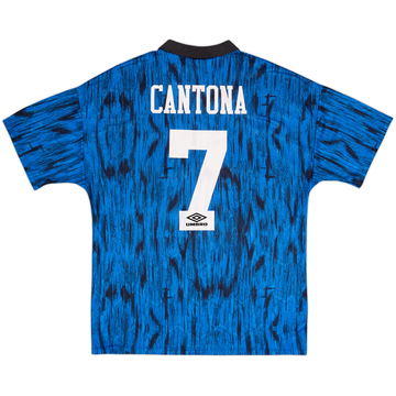 1992-93 Manchester United Away Shirt Cantona #7 - 9/10 - (L)