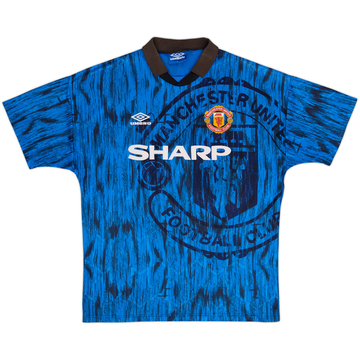 1992-93 Manchester United Away Shirt - 9/10 - (L)