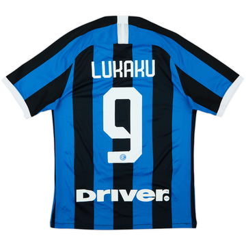 2019-20 Inter Milan Home Shirt Lukaku #9 - 8/10 - (S)