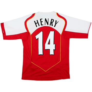 2004-05 Arsenal Home Shirt Henry #14 - 8/10 - (S)