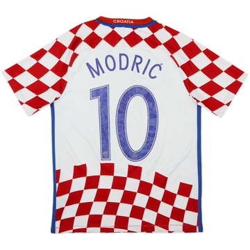 2016-18 Croatia Home Shirt Modric #10 - 6/10 - (S)