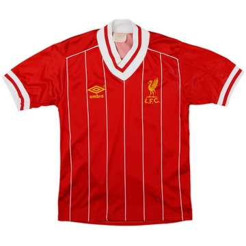 1982-85 Liverpool Home Shirt - 7/10 - (L.Boys)