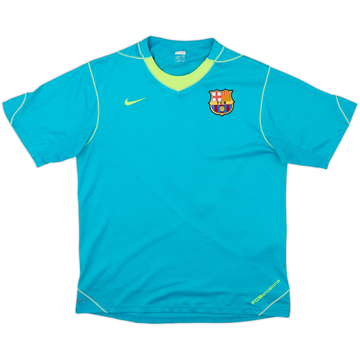 2007-08 Barcelona Nike Training Shirt - 8/10 - (L)
