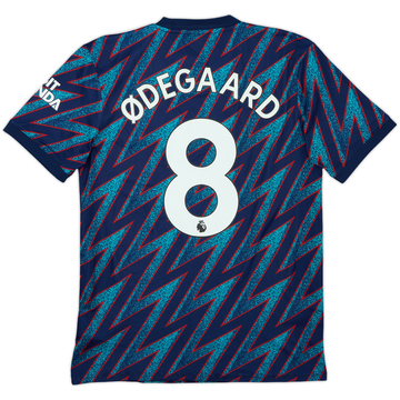 2021-22 Arsenal Third Shirt Odegaard #8 - 8/10 - (S)