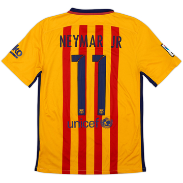 2015-16 Barcelona Away Shirt Neymar #11 - 6/10 - (S)