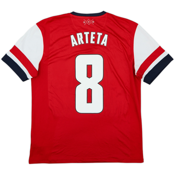 2012-14 Arsenal Local Camiseta Arteta #8 - 5/10 - (L)