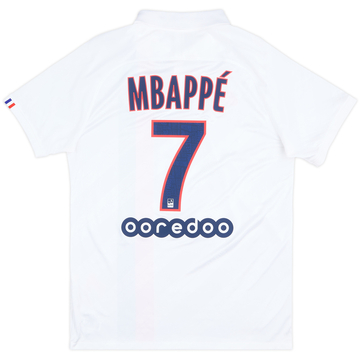 Camiseta de la tercera equipación del Paris Saint-Germain 2019-20 Mbappe #7 - 6/10 - (M)