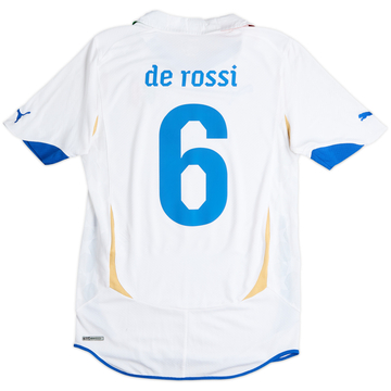 2010-12 Italy Away Shirt De Rossi #6 - 6/10 - (S)