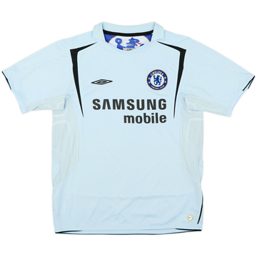 2005-06 Chelsea Away Shirt - 9/10 - (L.Boys)