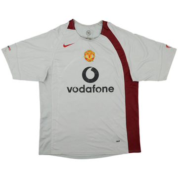 2004-05 Manchester United Nike Training Shirt - 9/10 - (M)