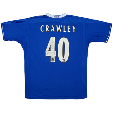 2003-05 Chelsea Home Shirt Crawley #40 - 4/10 - (XL)