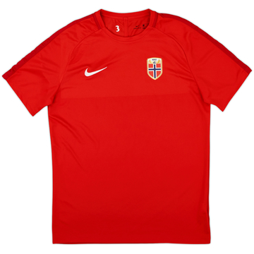 2020-21 Norway Nike Player Issue Training Shirt #3 - 10/10 - (L)