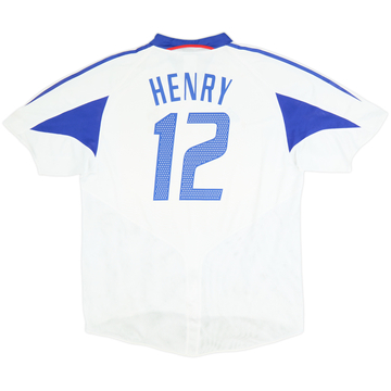 2004-06 France Away Shirt Henry #12 - 8/10 - (XXL)