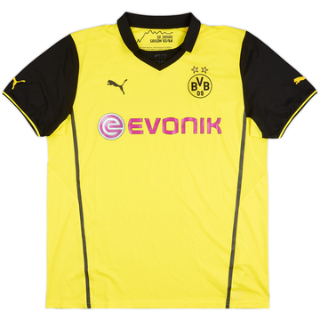 2013-14 Dortmund CL Home Shirt - 8/10 - (XXL)
