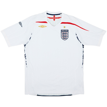 2007-09 Inglaterra Local Camiseta - 5/10 - (L)