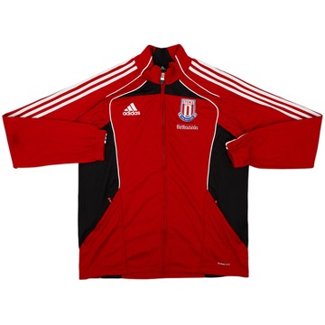 2009-10 Stoke City adidas Track Jacket - 9/10 - (L)