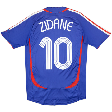 2006-07 France Home Shirt Zidane #10 - 6/10 - (S)