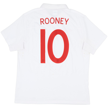 2009-10 England Home Shirt Rooney #10 - 6/10 - (L)