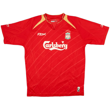 2005-06 Liverpool CL Home Shirt - 5/10 - (M)