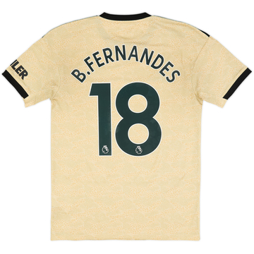 2019-20 Manchester United Away Shirt B.Fernandes #18 - 8/10 - (S)