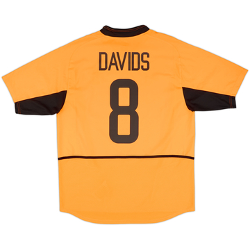 2002-04 Netherlands Home Shirt Davids #8 - 8/10 - (L)
