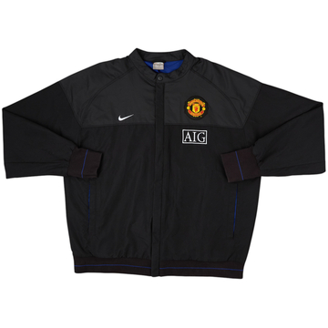 2008-09 Manchester United Nike Track Jacket - 9/10 - (XL)