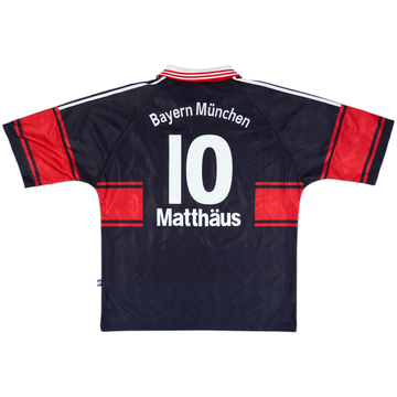 1997-99 Bayern Munich Home Shirt Matthaus #10 - 8/10 - (XL)