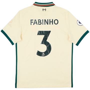 2021-22 Liverpool Away Shirt Fabinho #3 - 4/10 - (M)