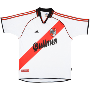 2000-02 River Plate Home Shirt - 6/10 - (L)