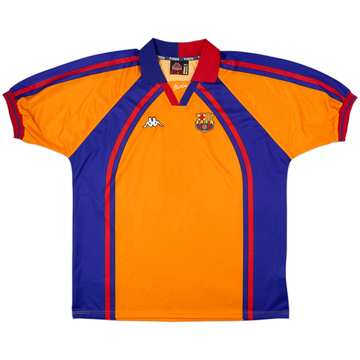 1997-98 Barcelona European Away Shirt - 9/10 - (XL)