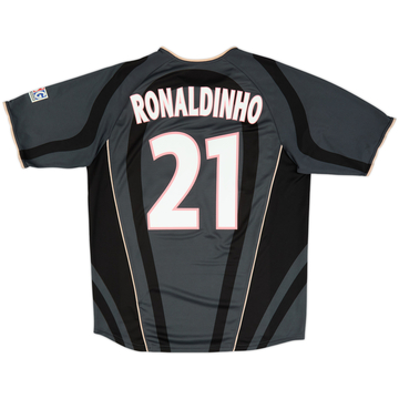 2001-02 Paris Saint-Germain Third Shirt Ronaldinho #21 - 7/10 - (L)