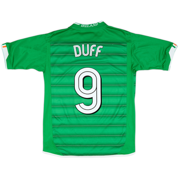 2003-04 Ireland Home Shirt Duff #9 - 8/10 - (S)