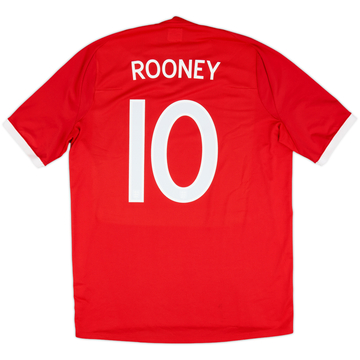 2010-11 England Away Shirt Rooney #10 - 8/10 - (L)