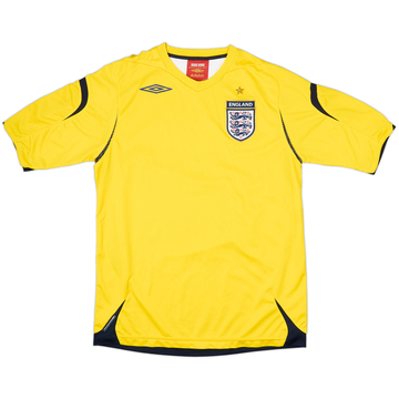 2006-07 England GK S/S Shirt - 5/10 - (M)