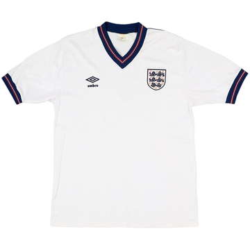 1986 England Home Shirt #7 - 7/10 - (L)