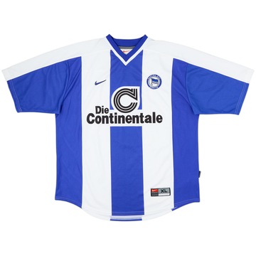 1999-00 Hertha Berlin Home Shirt - 9/10 - (XL)