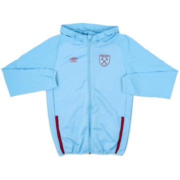 2016-17 West Ham Umbro Hooded Track Jacket - 7/10 - (XL.Boys)