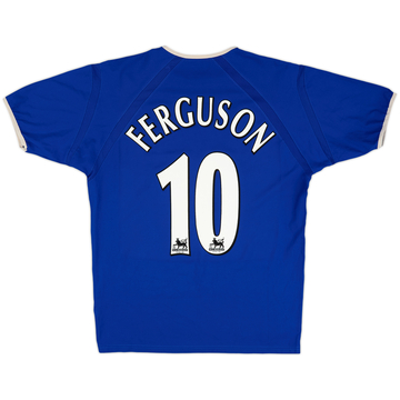 2003-04 Everton Home Shirt Ferguson #10 - 8/10 - (M)