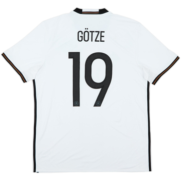 2015-16 Germany Home Shirt Gotze #19 - 8/10 - (L)