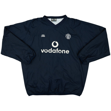 2000-01 Manchester United Umbro Drill Top - 6/10 - (XL)