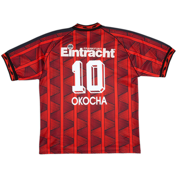 1995-96 Eintracht Frankfurt Home Shirt Okocha #10 - 8/10 - (XL)