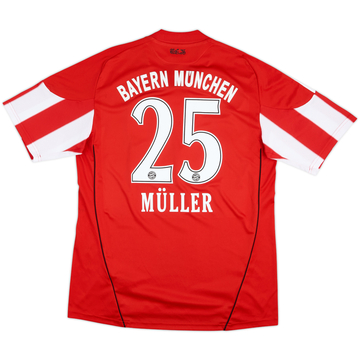 Camiseta de local del Bayern Munich 2010-11 Muller #25 - 7/10 - (L)