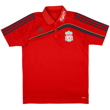 2009-10 Liverpool adidas Polo Shirt - 9/10 - (S)