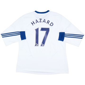 Camiseta de visitante de manga larga del Chelsea 2013-14 Hazard #17 - 6/10 - (XL)