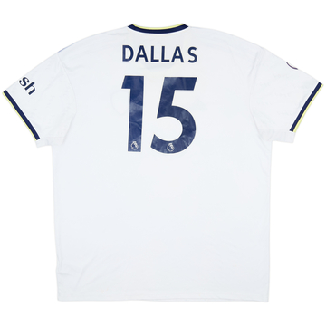 2022-23 Leeds United Home Shirt Dallas #15 - 6/10 - (XXL)