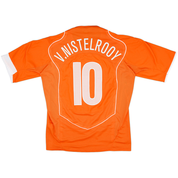 2004-06 Netherlands Limited Edition Player Issue Home Shirt 3194/5000 v.Nistelrooy #10 - 9/10 - (L)