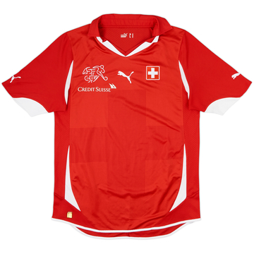 2010-11 Switzerland Home Shirt - 8/10 - (M)