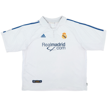 2001 Real Madrid Camiseta Local - 5/10 - (XL)