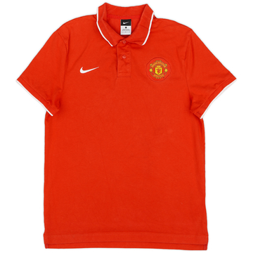2010-11 Manchester United Nike Polo Shirt - 9/10 - (L)