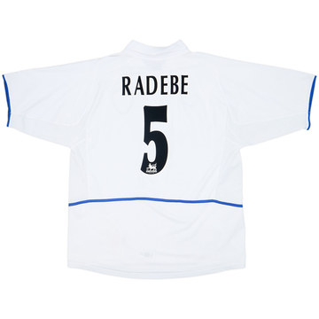 2003-04 Leeds United Home Shirt Radabe #5 - 6/10 - (XL)